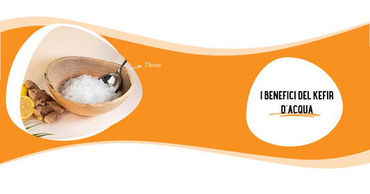 benefici del kefir d'acqua