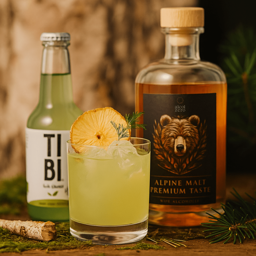 NOLO BOX 2 — Selva Nordica: 6x TIBI Betulla-Ananas-Finocchio + 1x Alcolzero Alpine Malt