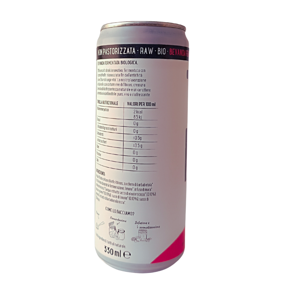6x330ml TIBI Arancia con Maca, Eleuterococco