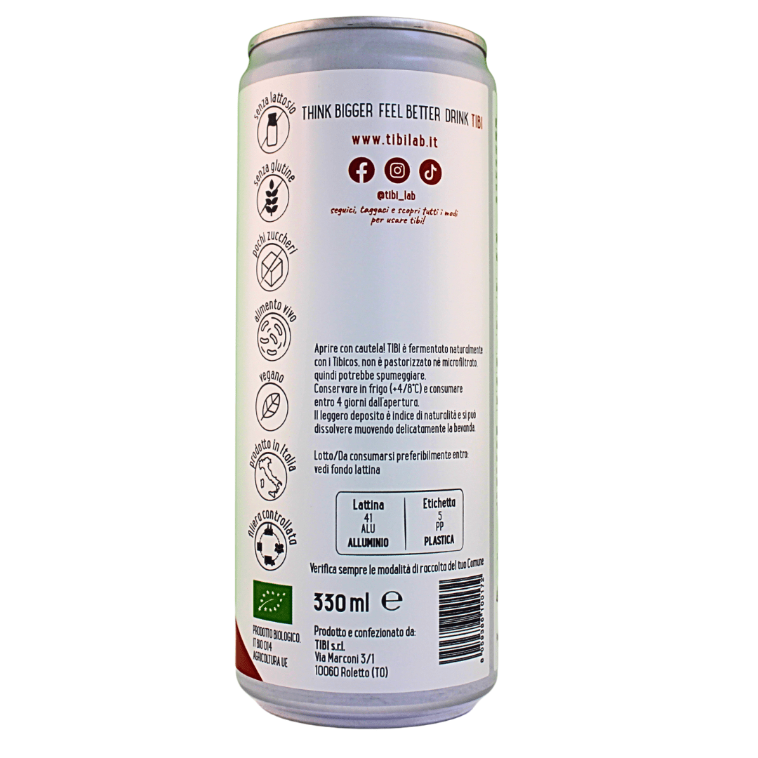 6x330ml TIBI Arancia con Maca, Eleuterococco