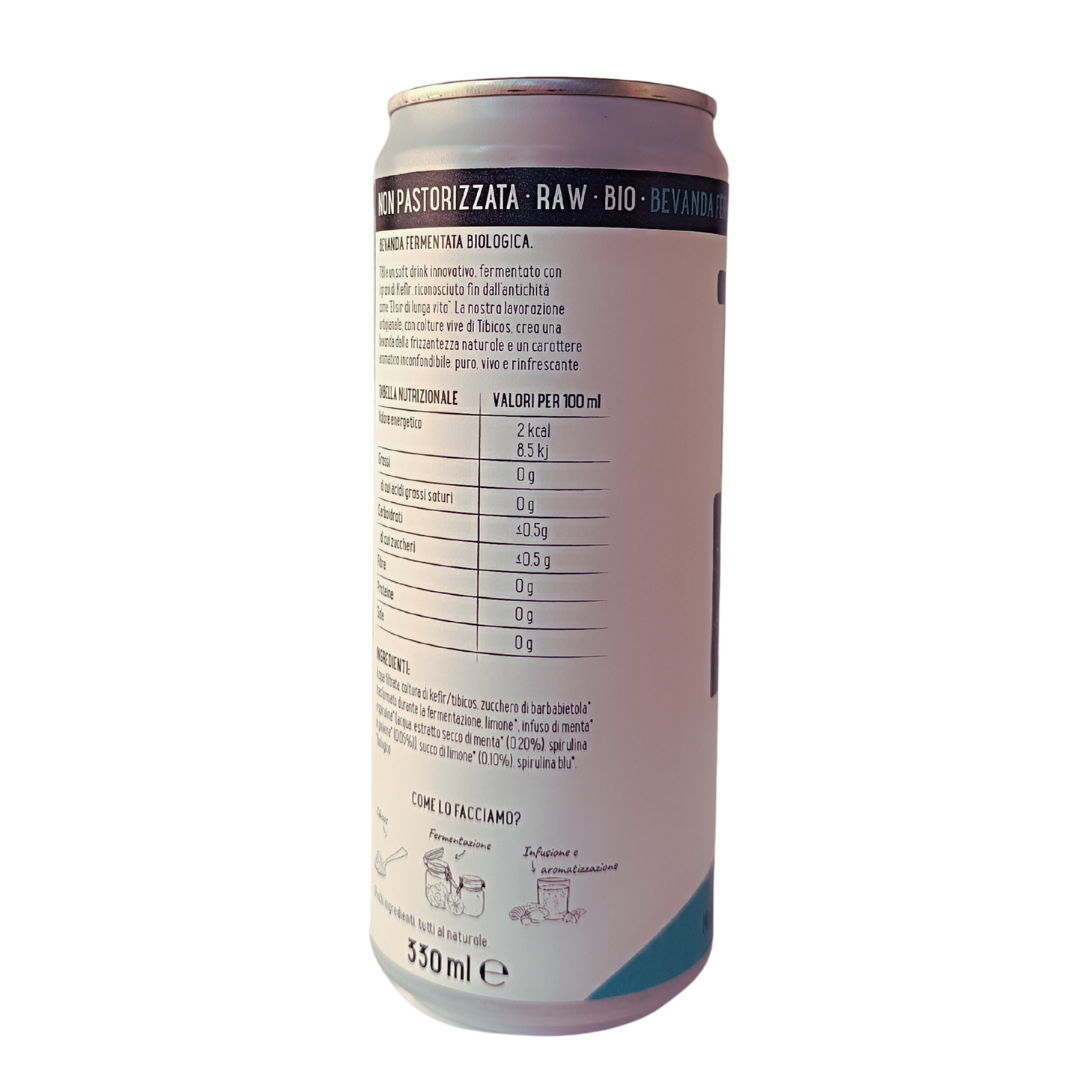 6x330ml TIBI Menta e Spirulina