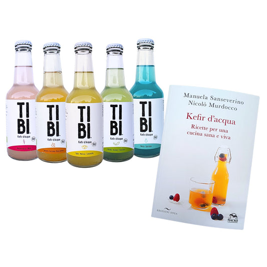 Super promo – Libro Kefir d’acqua + Six Pack Mix