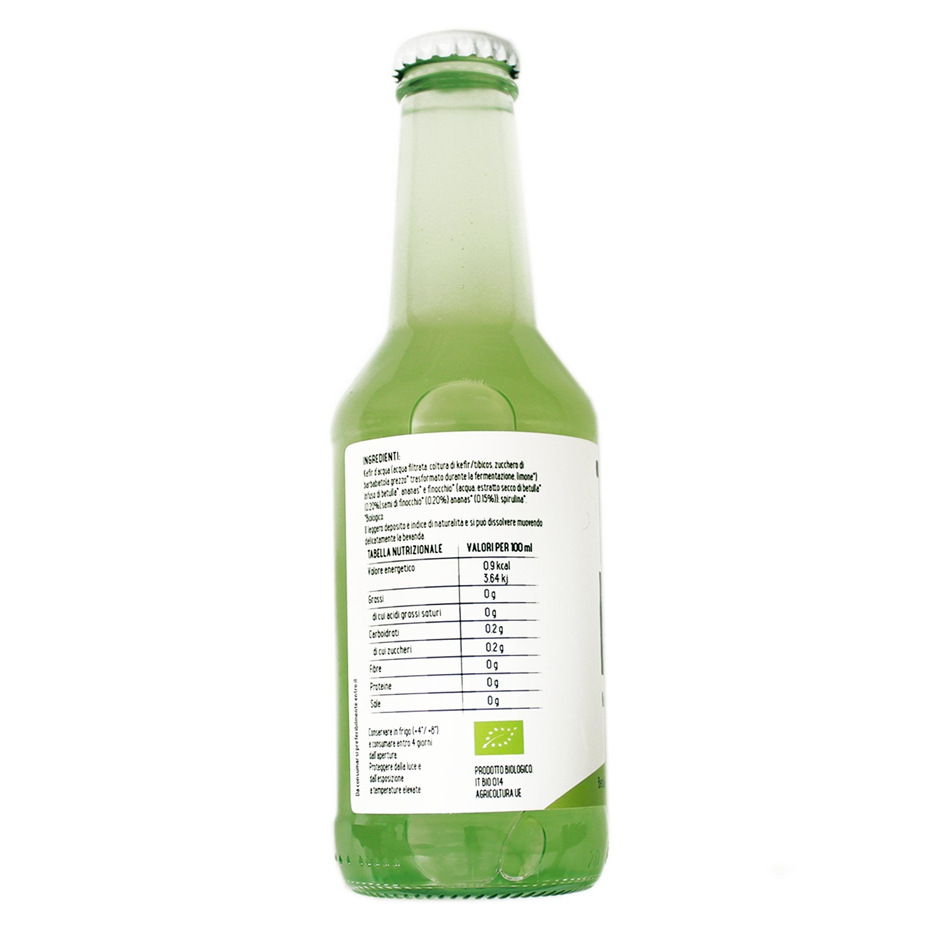 TIBI Kefir d'acqua ingredienti - betulla, ananas, finocchio