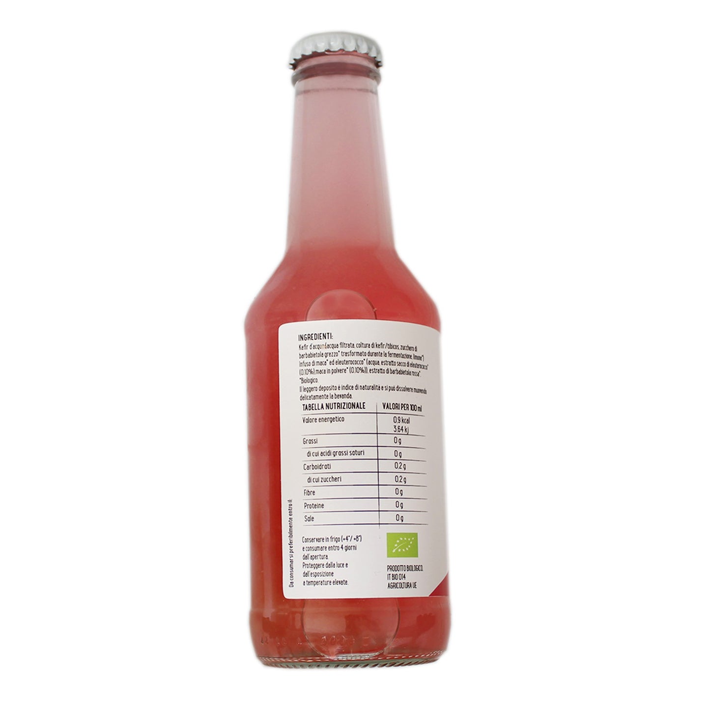 TIBI Kefir d'acqua ingredienti - maca, eleuterococco