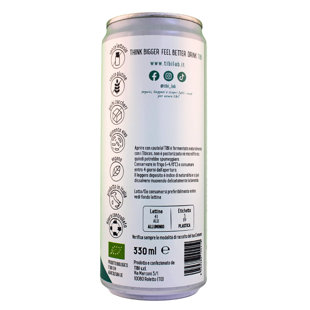 6x330ml TIBI Menta e Spirulina