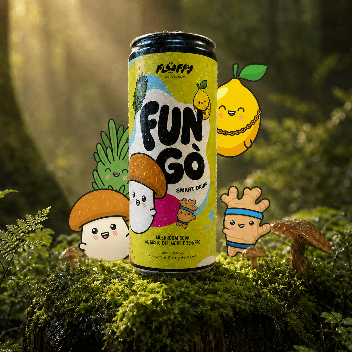FUN-GÒ Mushroom Soda